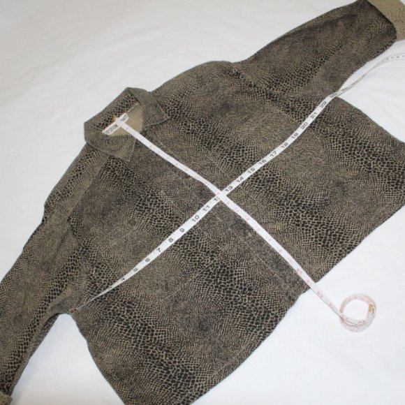 Fashion Report Leopard Print Top Size L - Picture 5 of 7